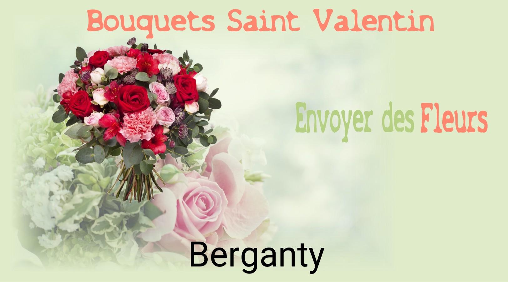 Roses de Saint-Valentin livrées à Berganty